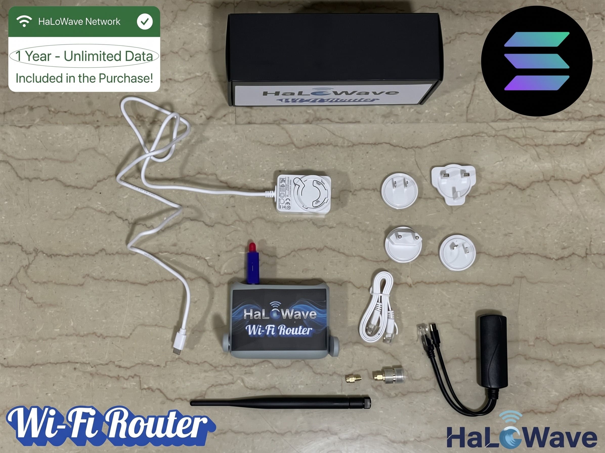 HaLoWave Wi-Fi Router Details