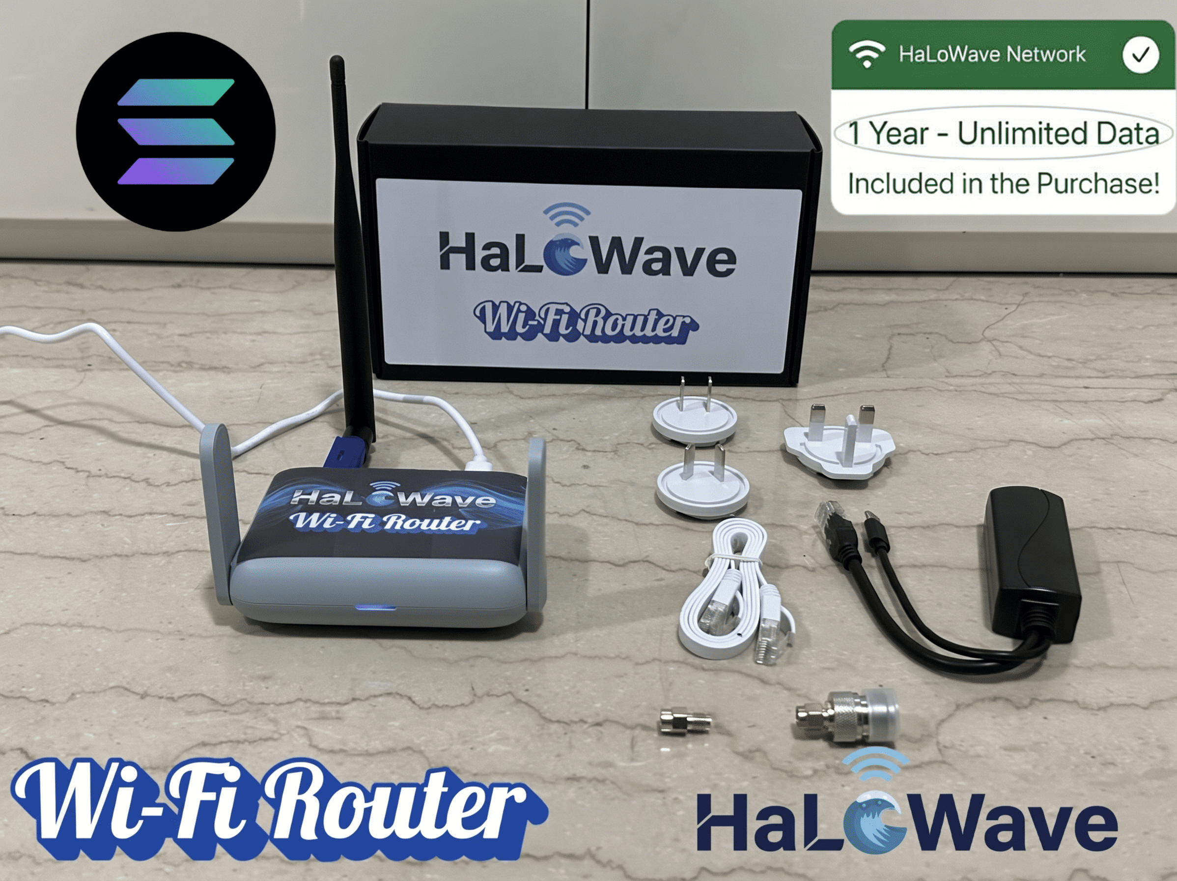HaLoWave Wi-Fi Router